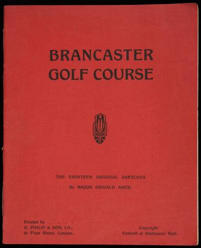 Brancaster Golf Course: The Eighteen Original Sketches