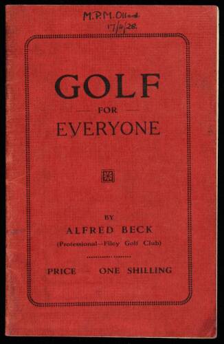 Hints on Golf for Everyone