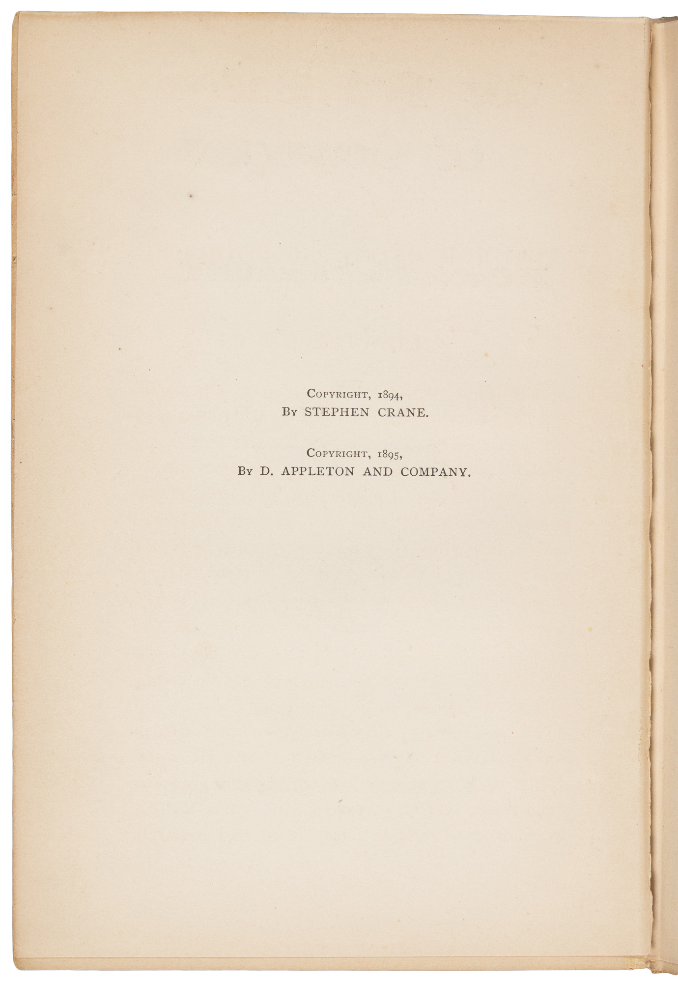 The Red Badge of Courage: An Episode of the American Civil War