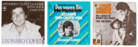 Three 45 rpm vinyl singles