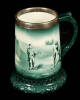 Lenox / Ceramic Art Co. Beer Mug with Silver Rim