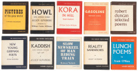 Ten volumes from the Pocket Poet Series