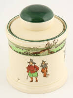 Charles Crombie Golf Series Ware - Humidor With Lid