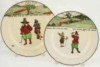 Charles Crombie Golf Series Ware - Two small plates