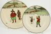 Charles Crombie Golf Series Ware - Two small plates