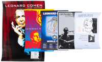 Five Leonard Cohen promotional posters