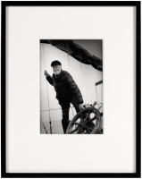 Portrait of Ferlinghetti on Sailboat