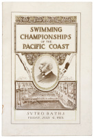 Swimming Championships of the Pacific Coast: Sutro Baths, Friday, July 4, 1913