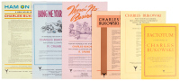 Six Black Sparrow Press Broadsides and Flyers