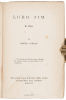 Lord Jim. A Tale. - 2