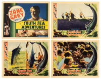 South Sea Adventures - complete set of lobby cards