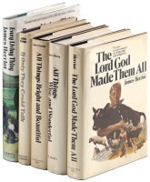 Five volumes of memoirs by James Herriot