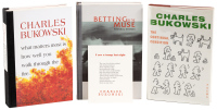Three Bukowski collections and a broadside