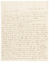 Letter by Mrs. Alcott and her husband about anti-slavery and vegetarian medicinal remedies