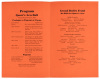 Quatr'z Arts Ball program - 2