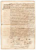 Manuscript legal depositions from an investigation into shipboard deaths of Chinese laborers bound for Cuba