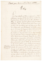 Cedula para Yndios, de 21 de Dec. 1787