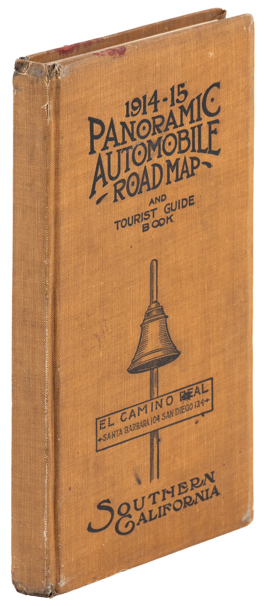 The Panoramic Automobile Road Map And Tourist Guide Book of Southern ...