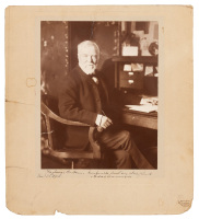 Inscribed photograph of Andrew Carnegie