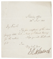 Letter from British economist regarding his book on the working class