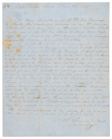 Letter written from Puebla, Mexico to the Elizalde and Erainqui families regarding family in California