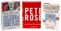 Three works signed by Pete Rose