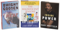 Three signed books about the New York Mets