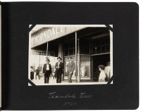 Photograph album of German tourists traveling through Texas