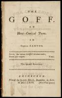 The Goff. An Heroi-Comical Poem. In Three Cantos