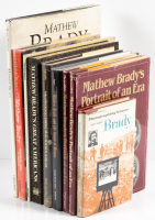Nine photography books about Mathew Brady
