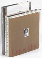 Four photography books by Lewis Hine