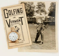 Gold pocket watch engraved from the Meadow Brook Golf Club