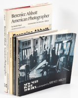 Seven volumes of photography books by Berenice Abbott