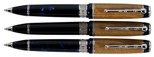 DELTA: Amerigo Vespucci Limited Edition Ballpoint Pens * Lot of Three