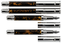 FERRARI DA VARESE: Spartacus Amber Lot of Four Writing Instruments