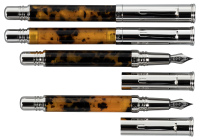 FERRARI DA VARESE: Spartacus Amber Lot of Four Writing Instruments