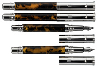 FERRARI DA VARESE: Spartacus Amber Lot of Four Writing Instruments