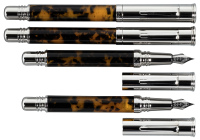 FERRARI DA VARESE: Spartacus Amber Lot of Four Writing Instruments