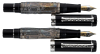 LABAN: Two Sterling Silver and Wood Fountain Pens