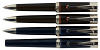 MONTEGRAPPA: Desiderio Lot of Three Ballpoints and One Rollerball