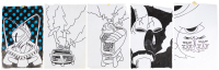 Mole Show backdrop drawings