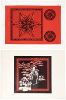 Proofs for Third Reich 'N Roll first issue album art