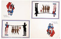 Two oversize Christmas Cards from The Residents