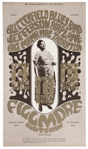 Bill Graham Presents in San Francisco: Butterfield Blues Band / Jefferson Airplane / Big Mama Mae Thornton