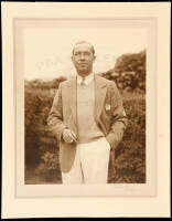 Photograph of Walter Hagen - signed by Pietzcker