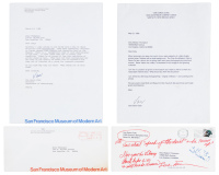 Three typed letters from Van Deren Coke to Dody Weston Thompson