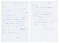 Autograph letter from Aaron Siskind to Stuart Oring