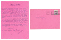 Typed letter from Carl Van Vechten to Charles Keeler