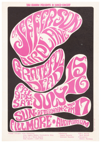 Bill Graham Presents in Dance-Concert Jefferson Airplane / Grateful Dead