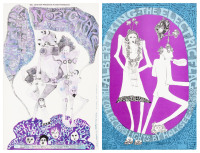 Two Mari Tepper posters for Bil Graham shows
